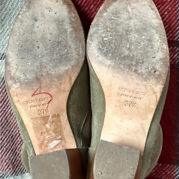 Vero Cuoio Saks fifth Ave Suede Boots size 7 - Picture 6 of 6